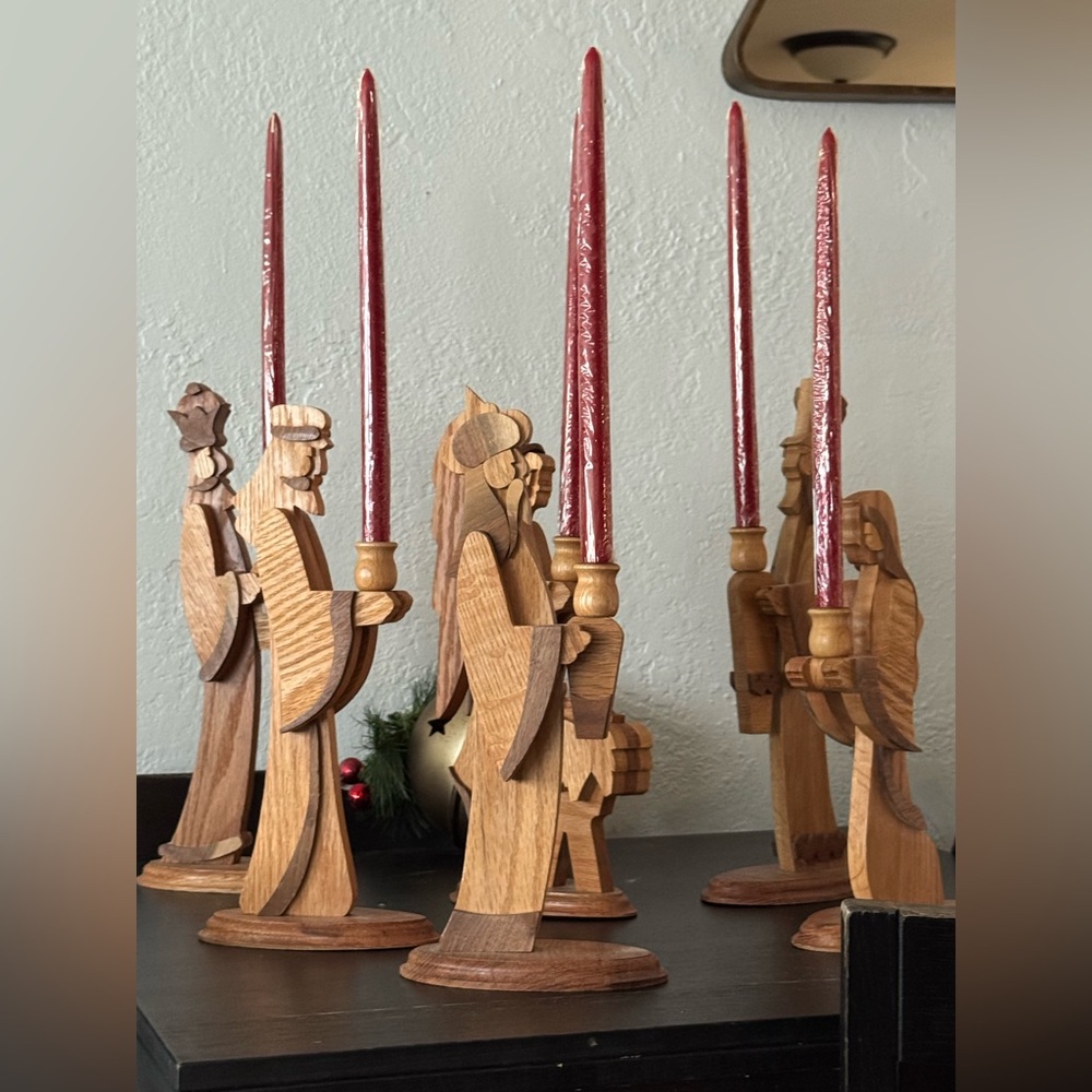 Christmas Wooden nativity set